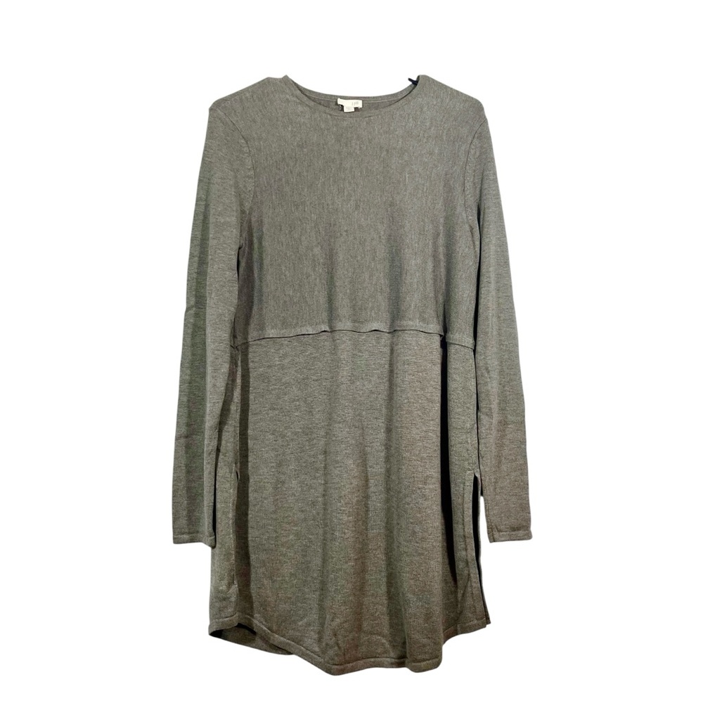 J. Jill Heather Gray Long Sleeve Tunic